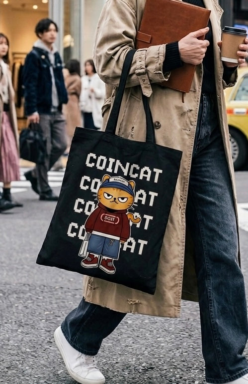 CCATCLUB® CANVAS TOTE BAG