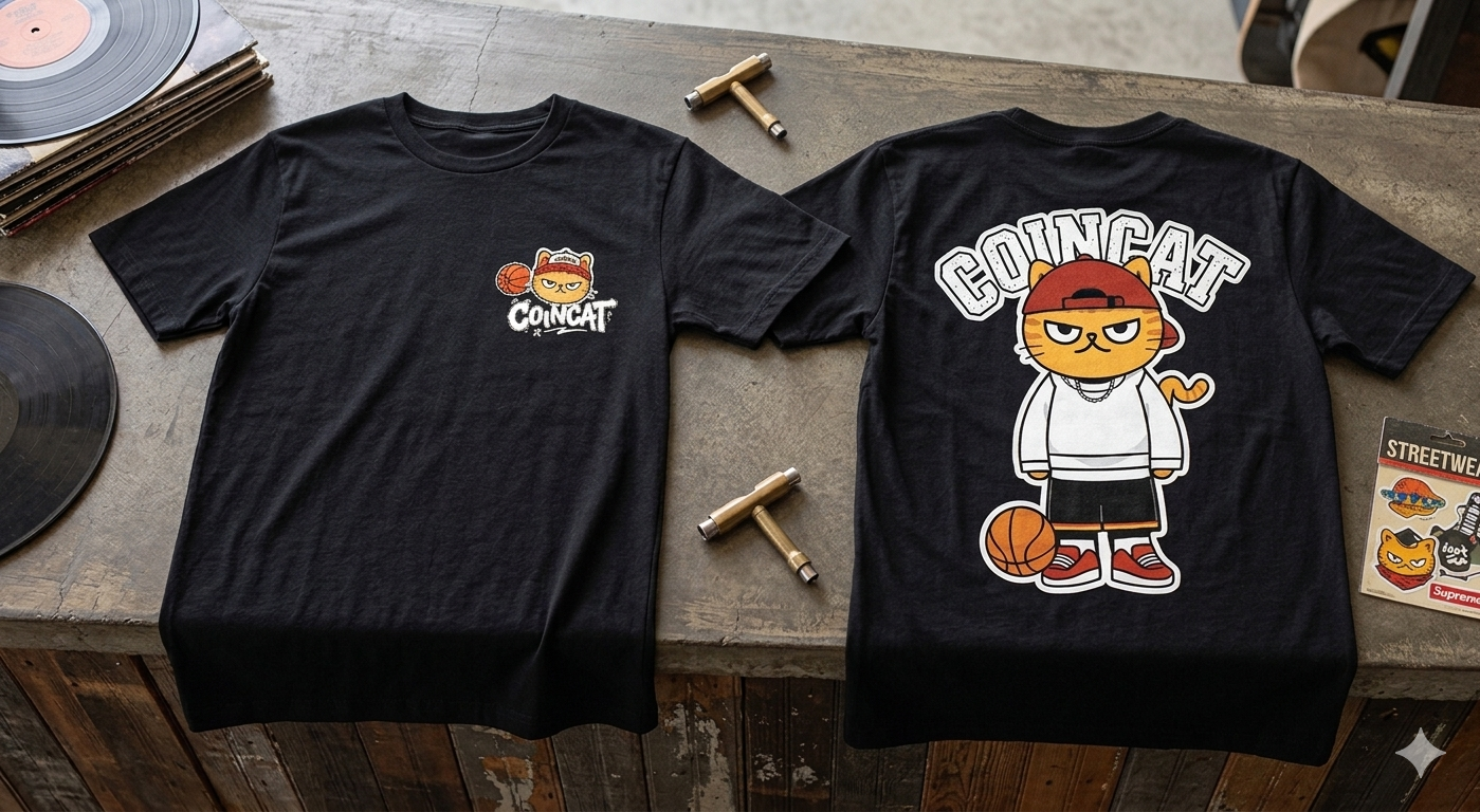 CCATCLUB® by COINCAT Graphic Tee