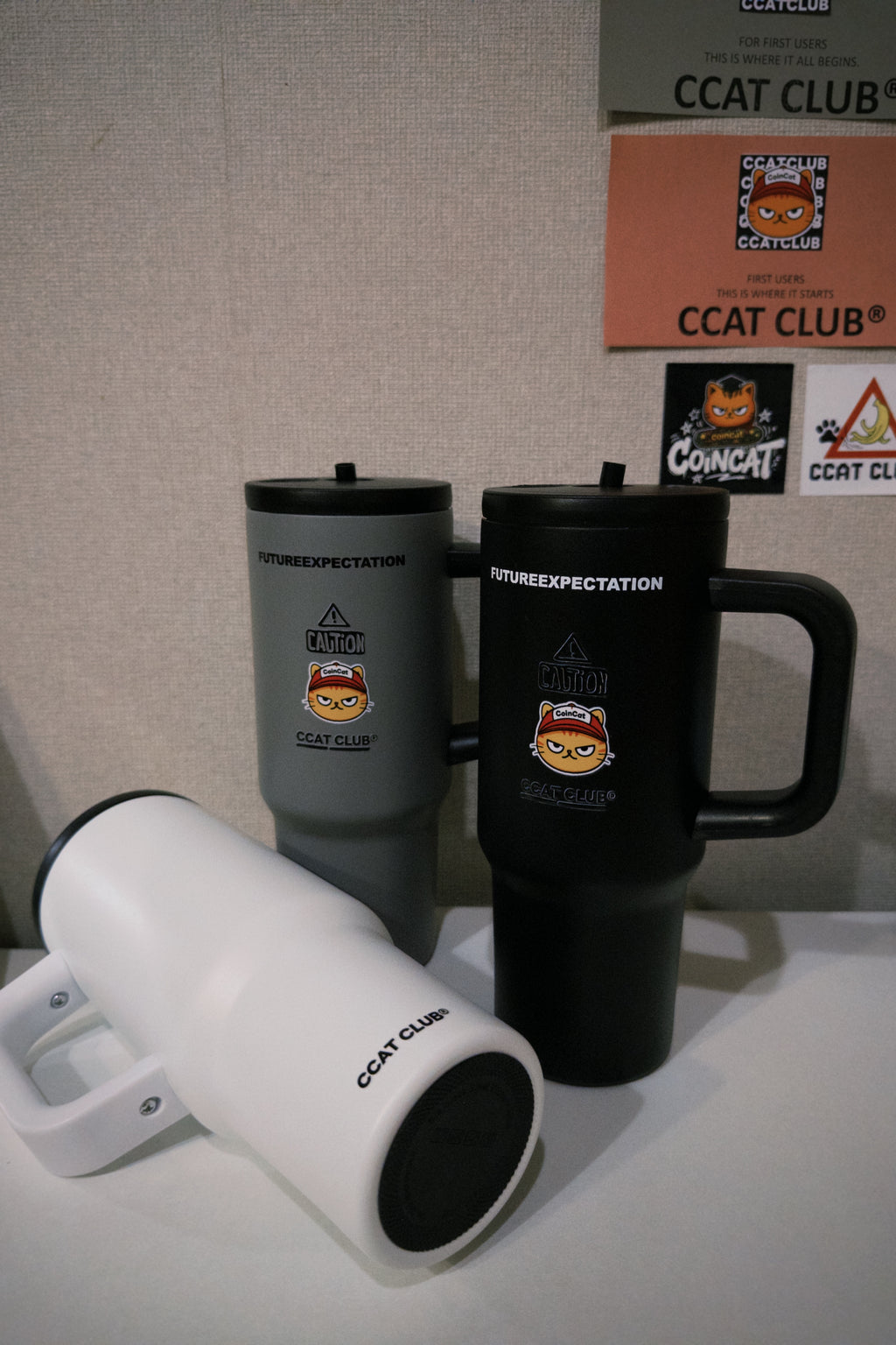 CCAT CLUB® STAY LIQUID Tumbler