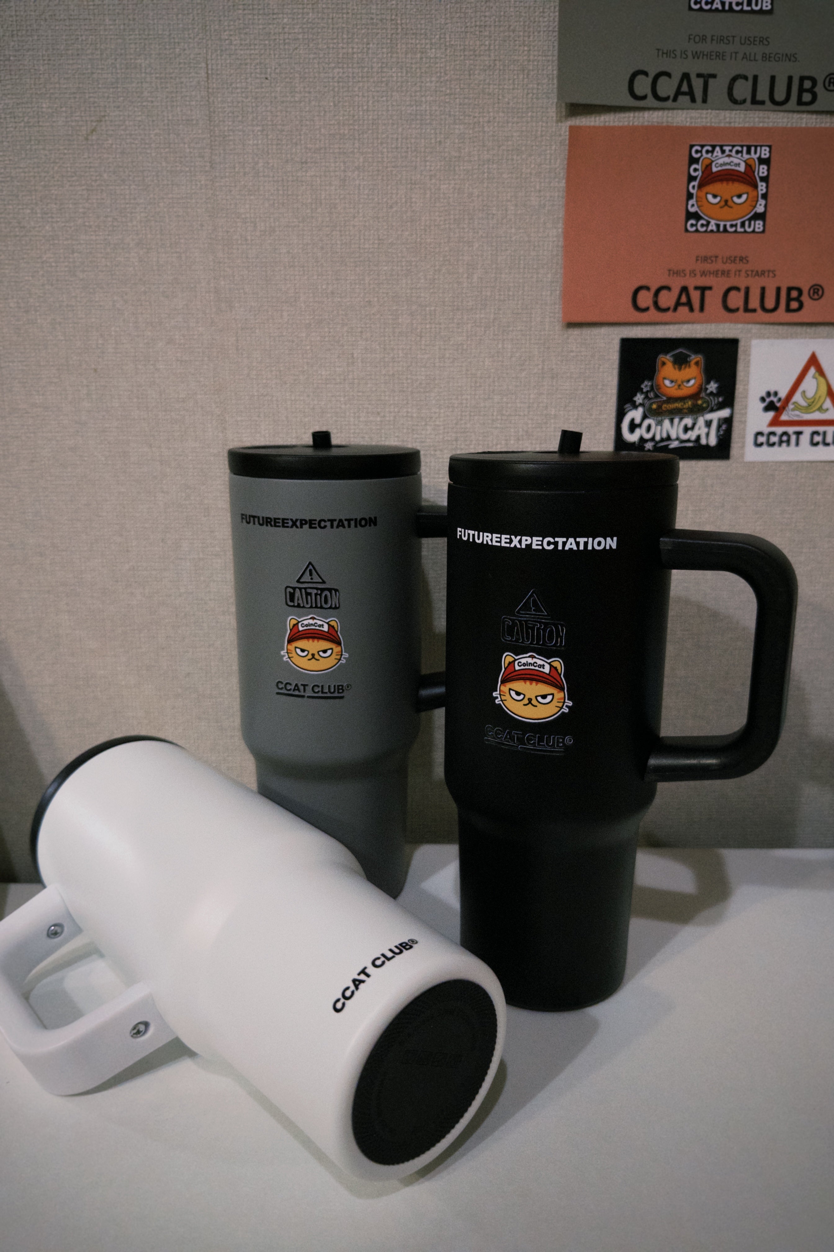 CCAT CLUB® STAY LIQUID Tumbler