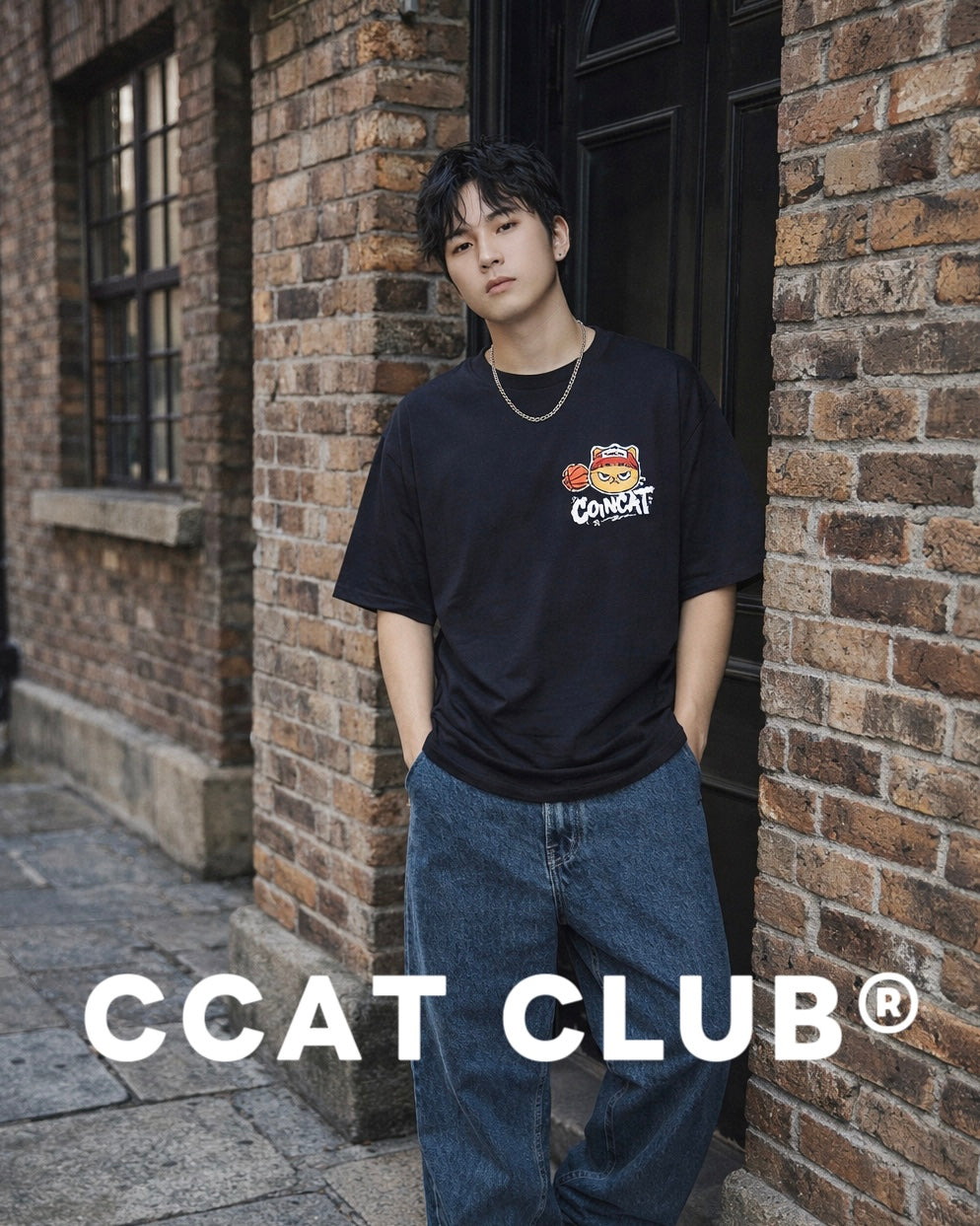 CCAT CLUB® COINCAT Graphic-Tee